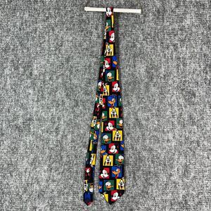 Disney Tie Mens Mickey Unlimited Vintage 1990s Donald Pluto‎ Goofy